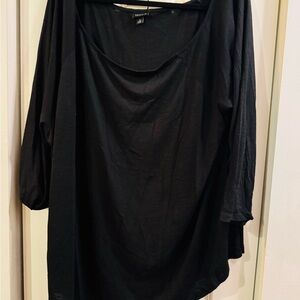 Torrid Black Long Sleeve Top